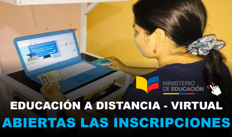 Oferta Educativa Modalidad A distancia – Virtual Inscripciones